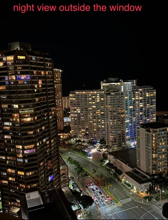 Апарт отель Waikiki High-Rise Sea View Free Parking Гонолулу Экстерьер фото